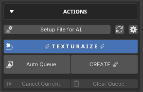 Texturaizer interface example