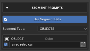 Texturaizer interface example