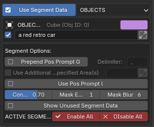 Texturaizer interface example