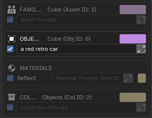 Texturaizer interface example