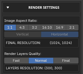 Texturaizer interface example