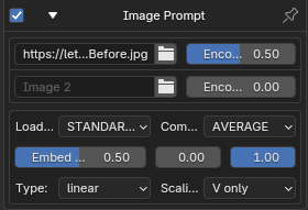 Texturaizer interface example