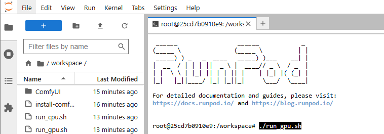 Texturaizer interface example
