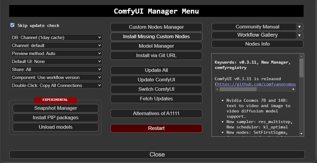 Texturaizer interface example